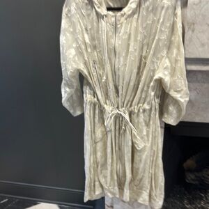 BCBGMaxAzria Cream Textured Jacket